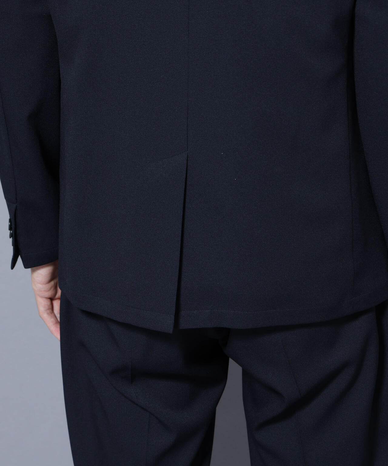 N JACKET BASIC」シャドーストライプジャケット(セットアップ可)