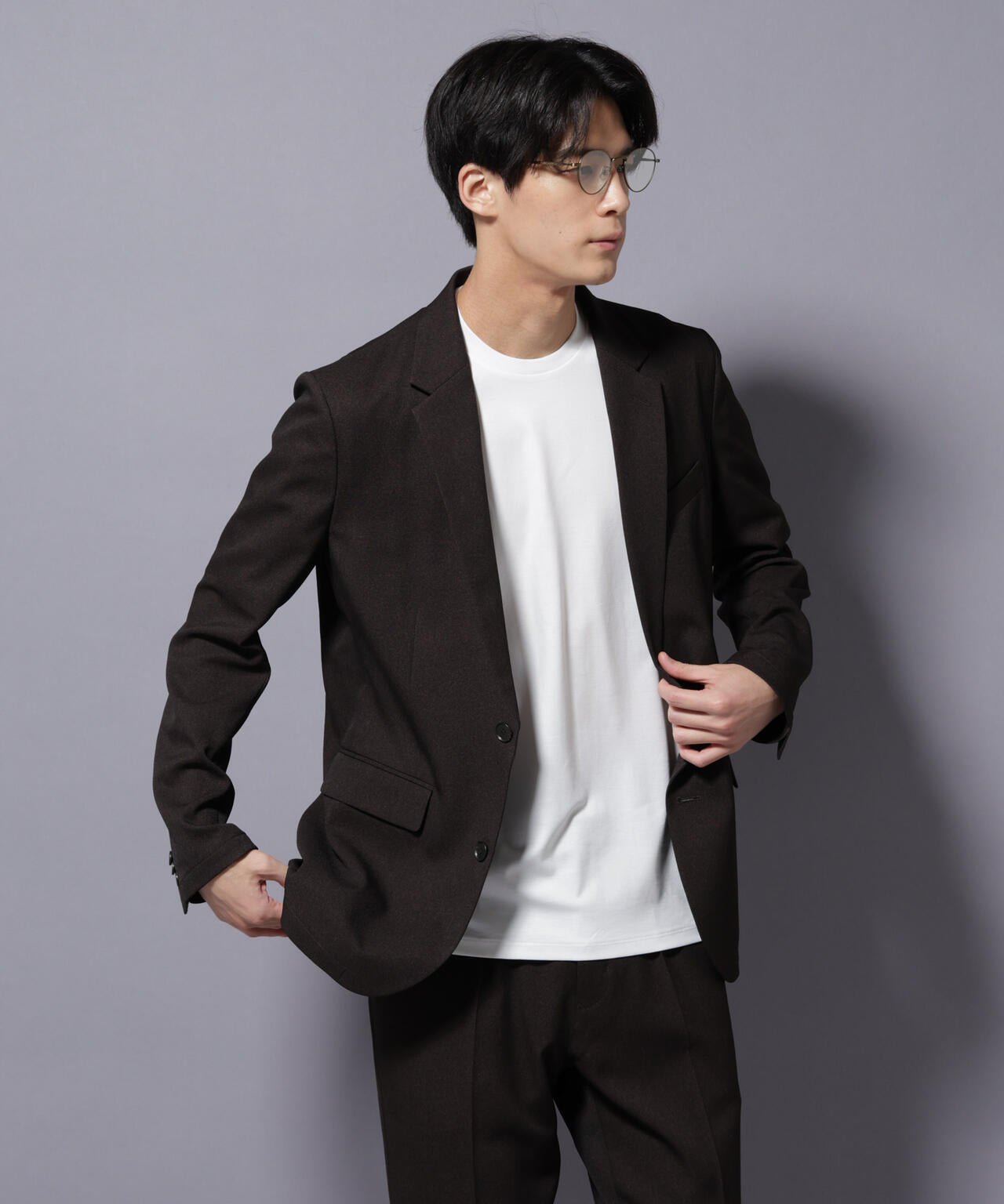 大人気セットアップ】｢Damerino｣LANATEC(R)シャークスキンセットアップ