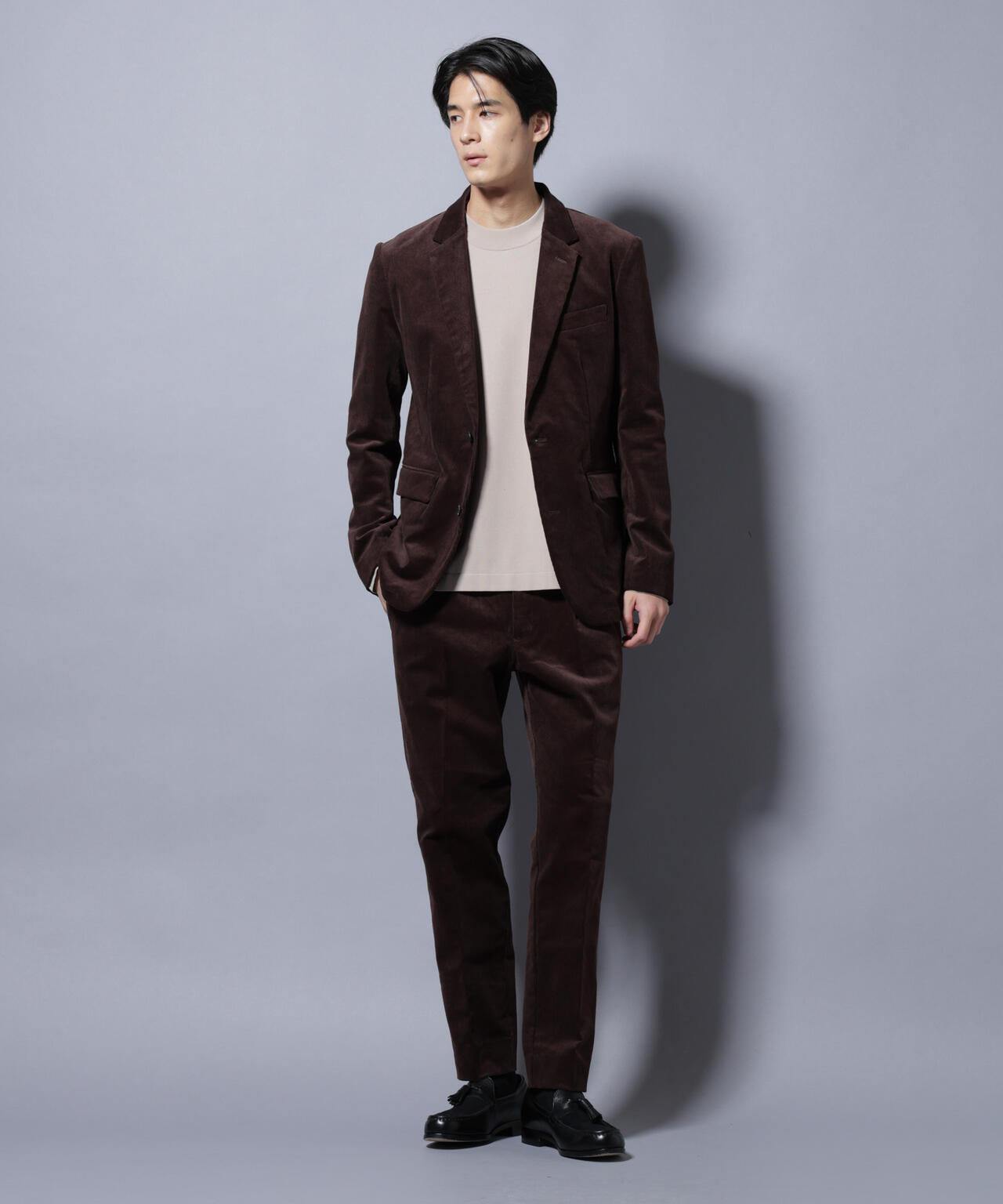 大人気セットアップ】「Damerino」コットンコーデュロイストレッチ