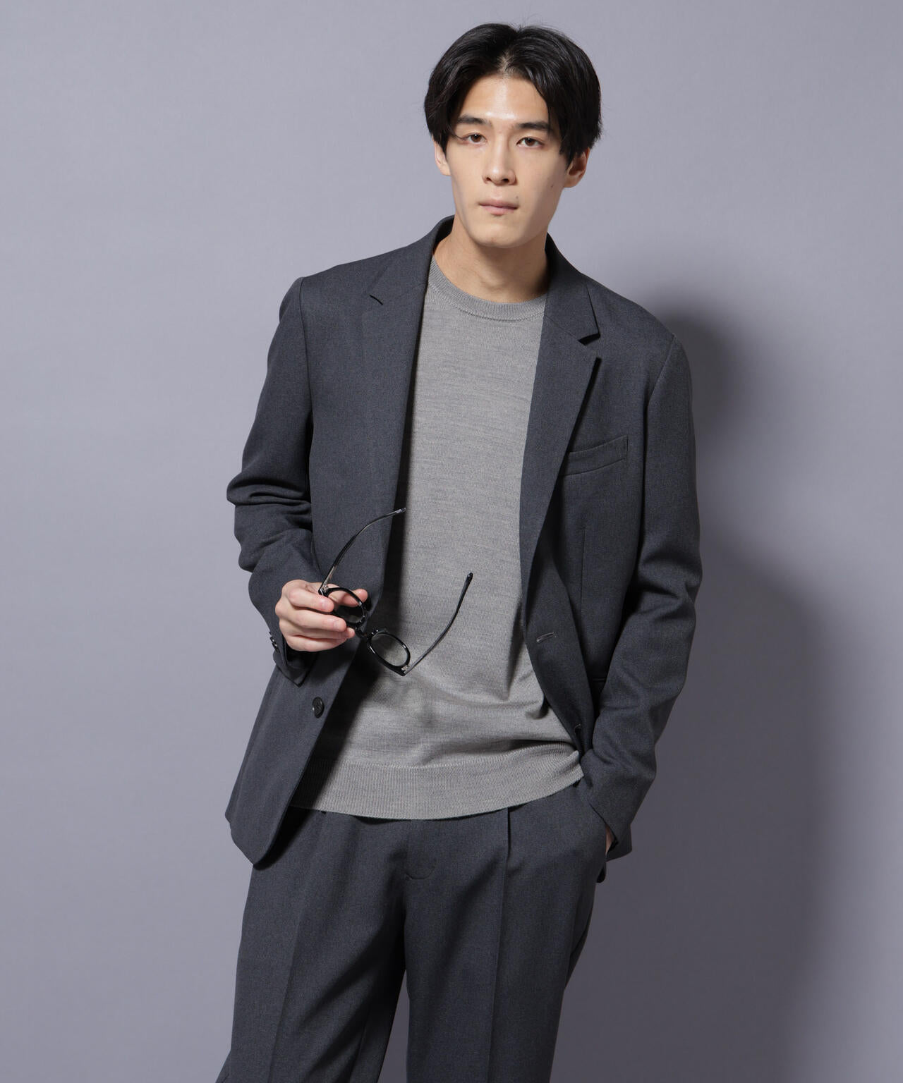 大人気セットアップ】「Damerino」LANATEC(R) メランジツイルセットアップ