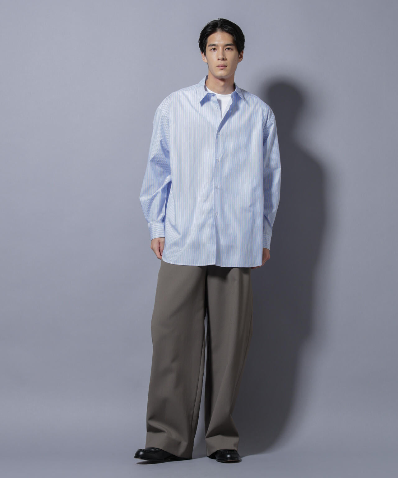 SIDOGRAS-VENICE｣ オルタネイトストライプシャツ