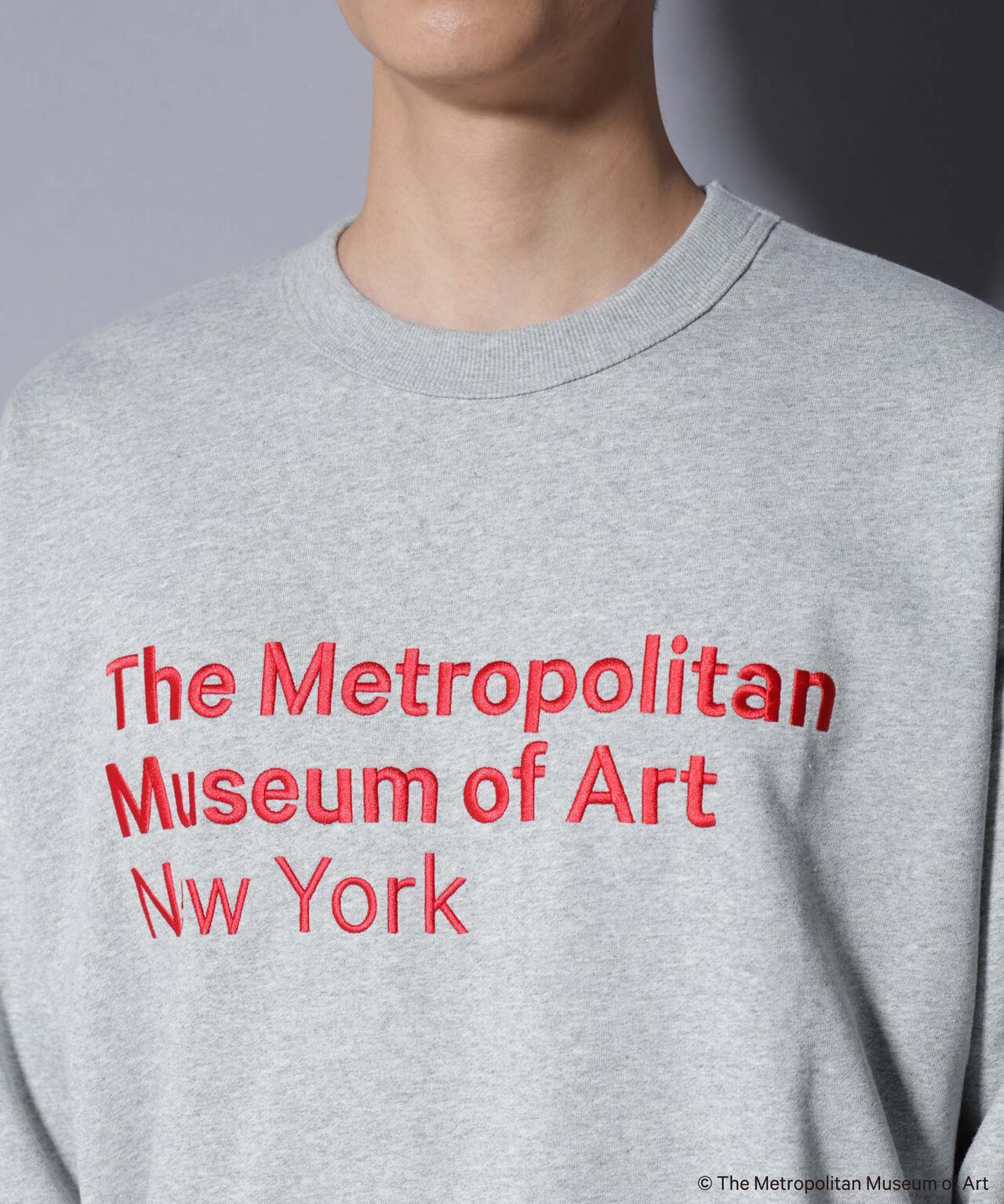 The Met」 リーガルネーム刺繍 スウェット