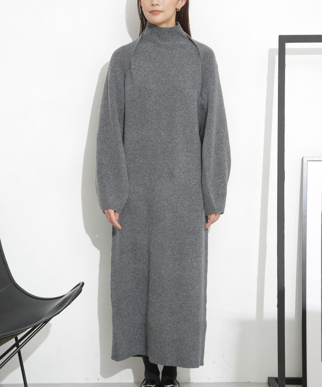 ニットボレロセットワンピース