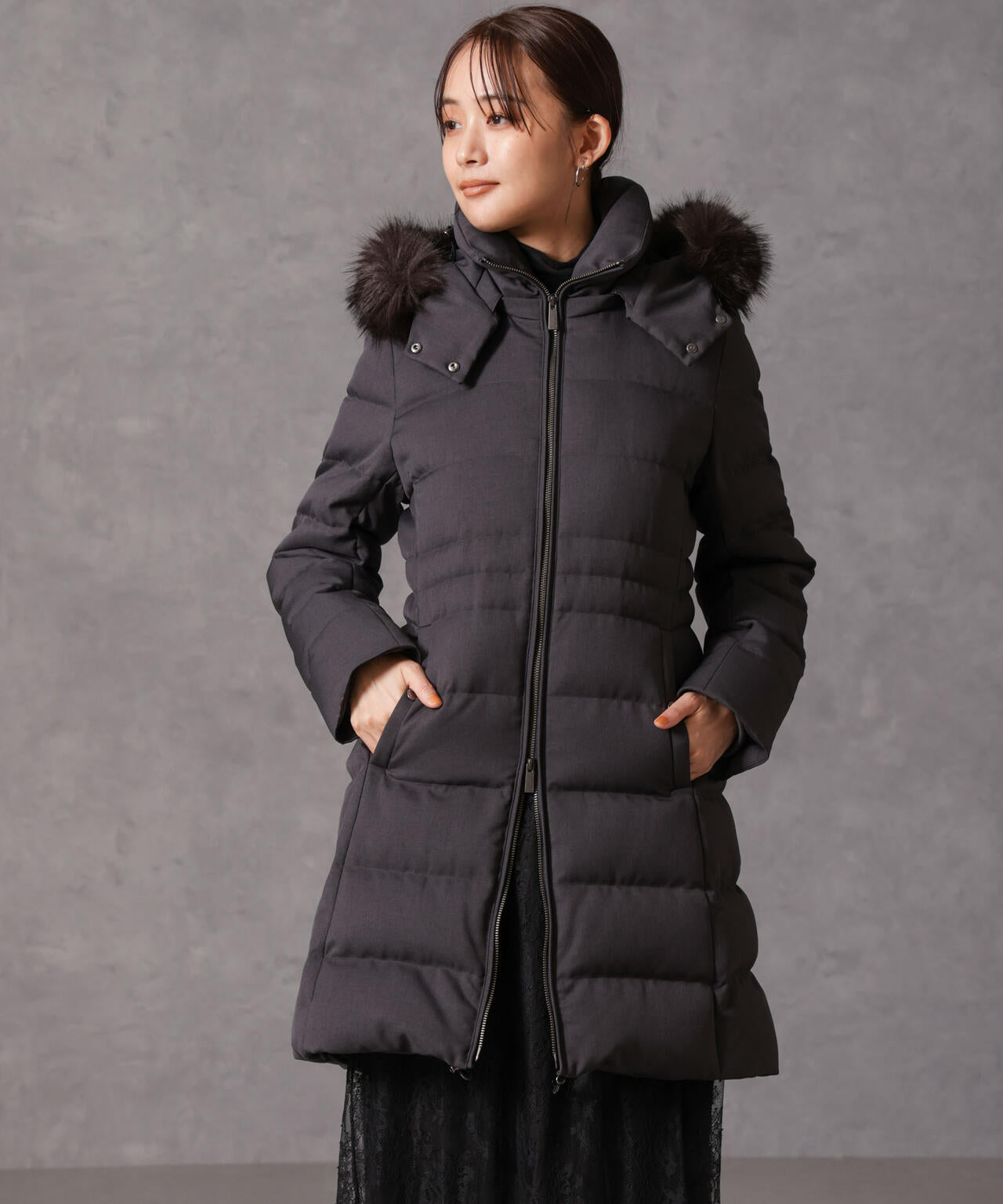 西川ダウン (R)」 サージ ロングダウン