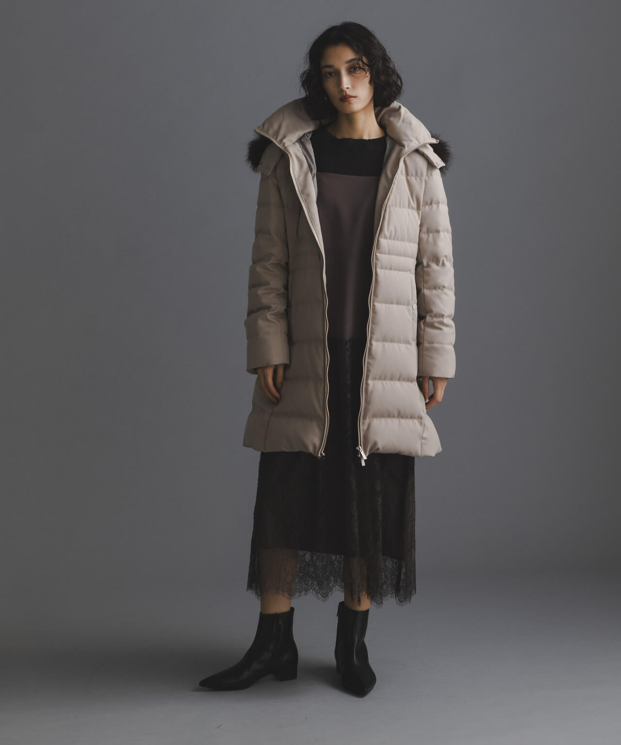 西川ダウン (R)」 サージ ロングダウン