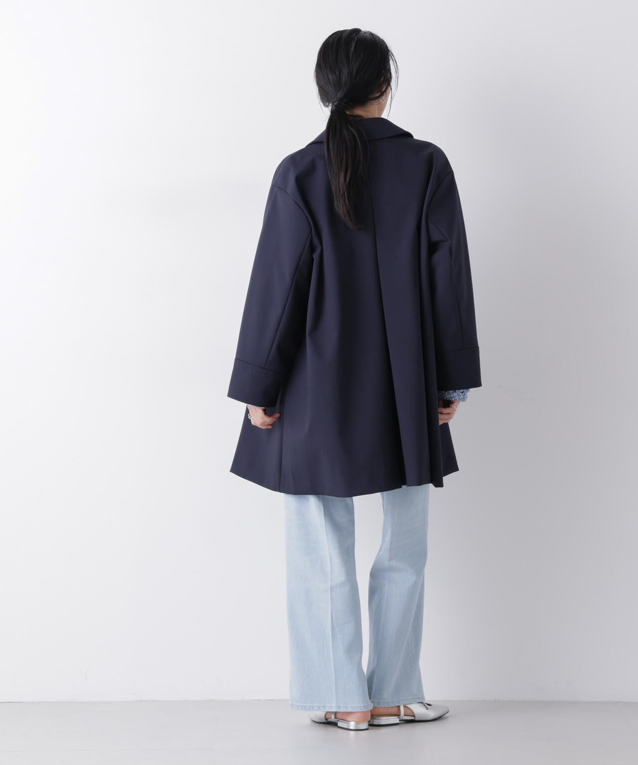 ボンディング ステンカラー コート