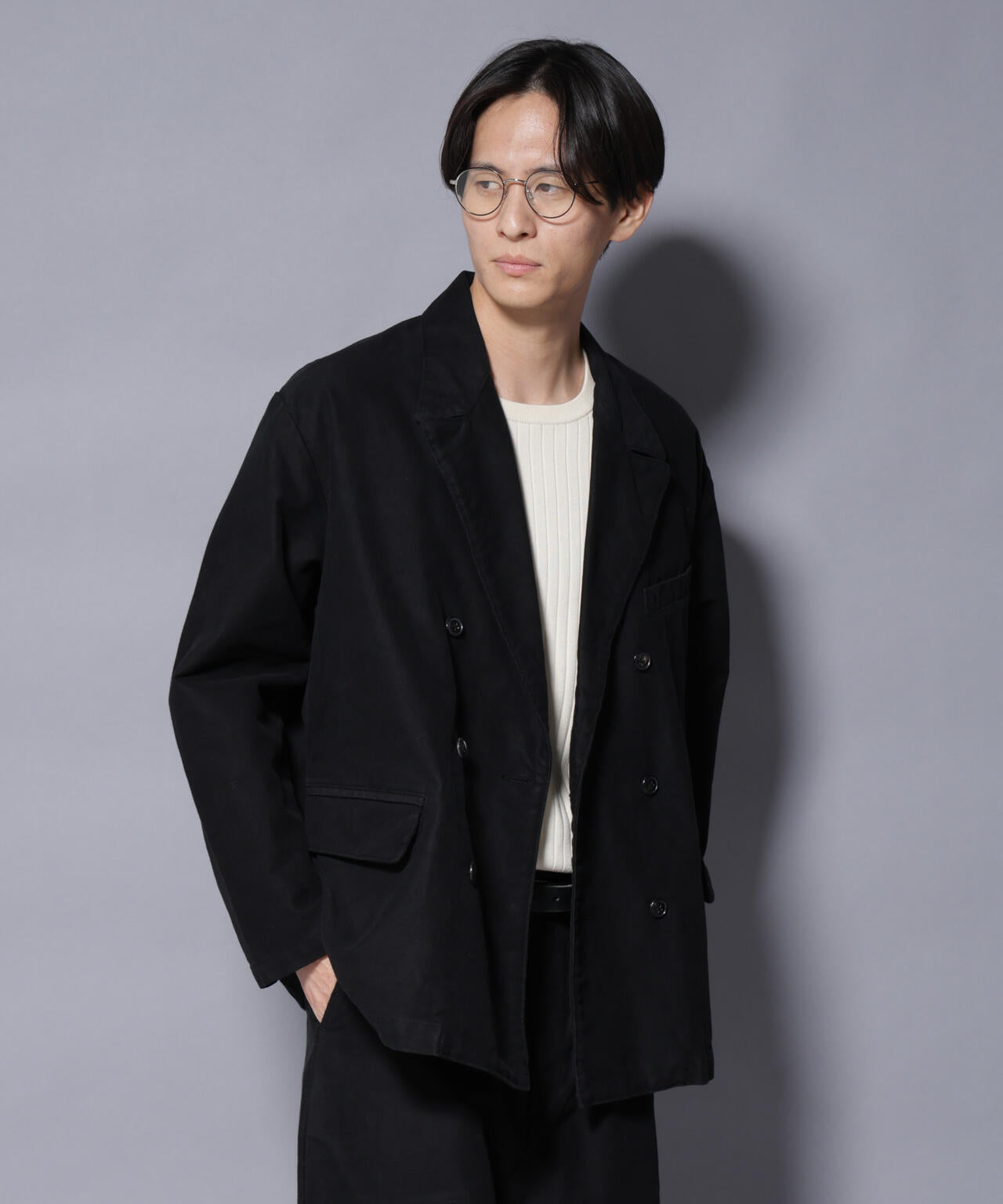 PORTER CLASSIC / MOLESKIN DOUBLE JACKET(セットアップ可)
