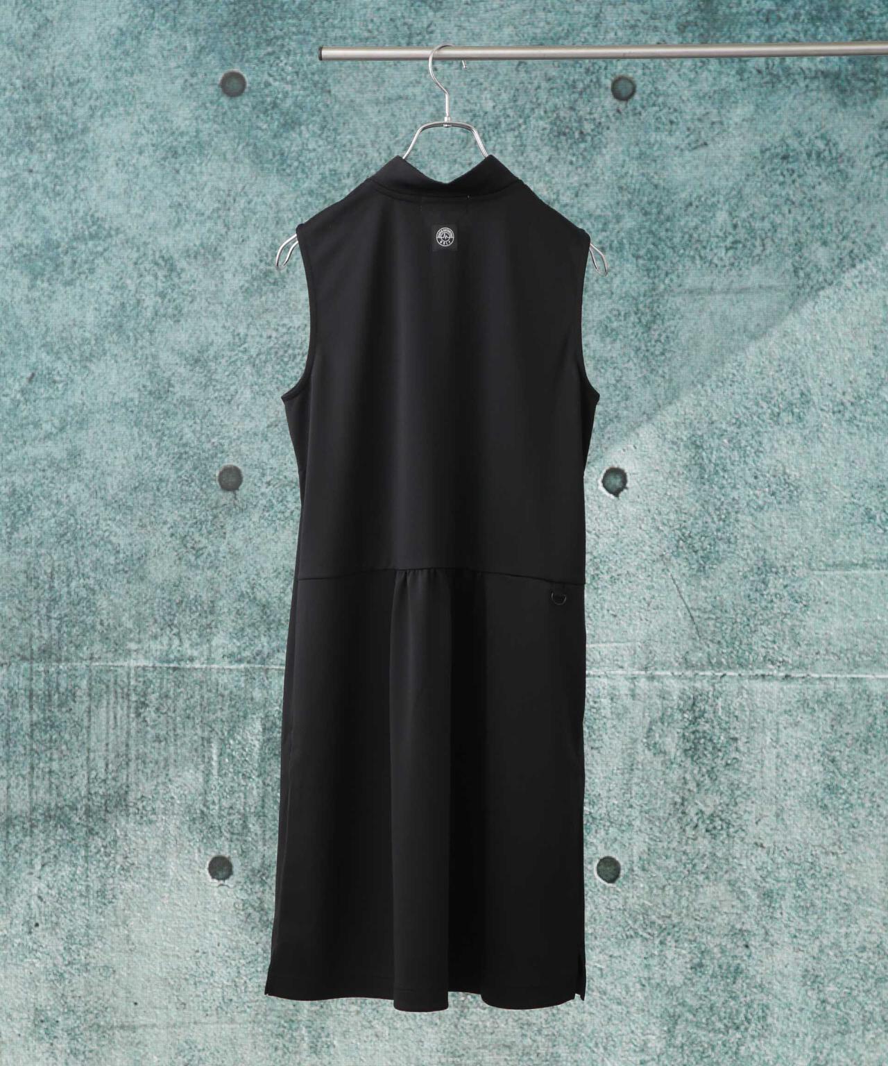 nano universe GOLF / ハーフジップワンピース