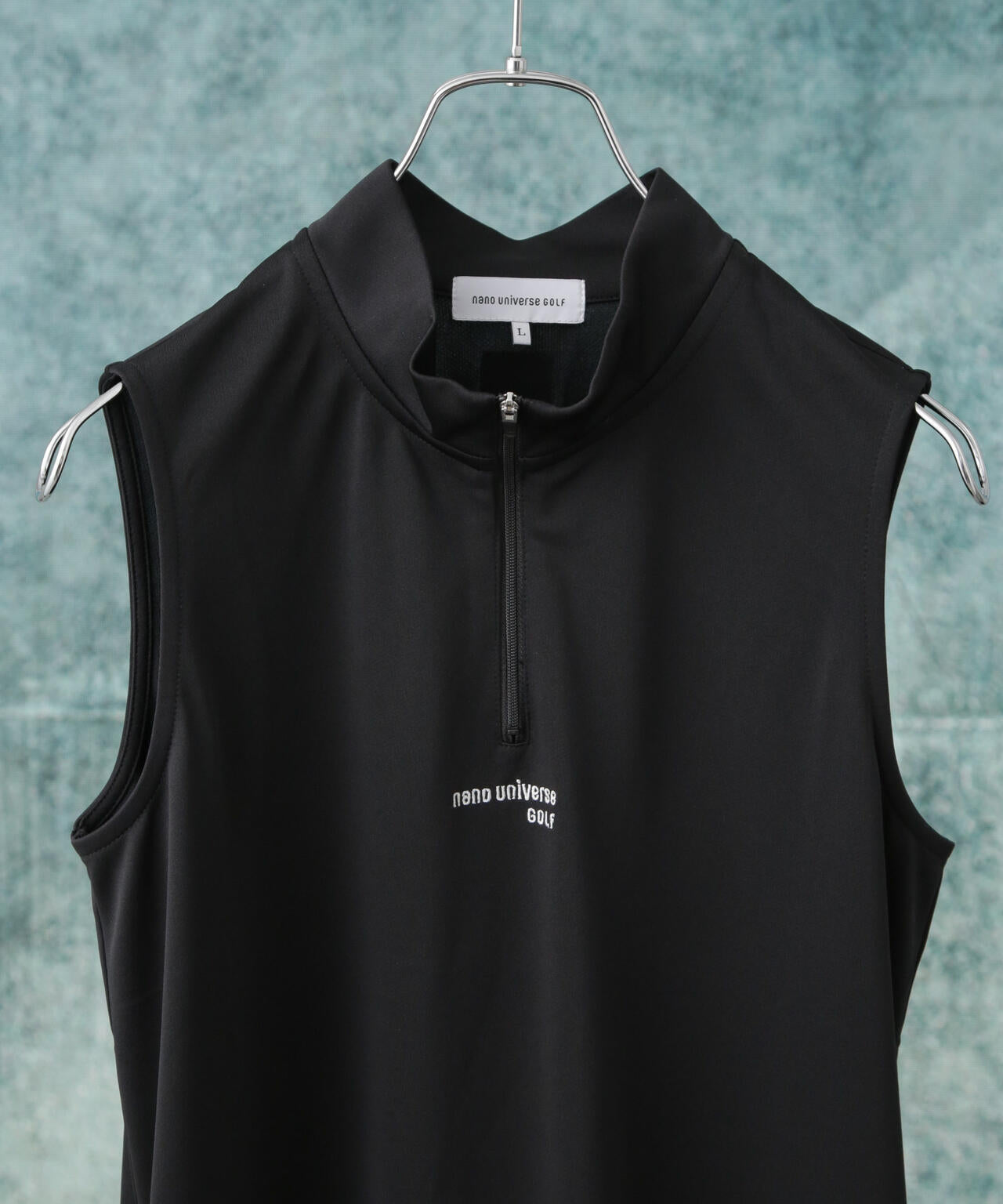 nano universe GOLF / ハーフジップワンピース