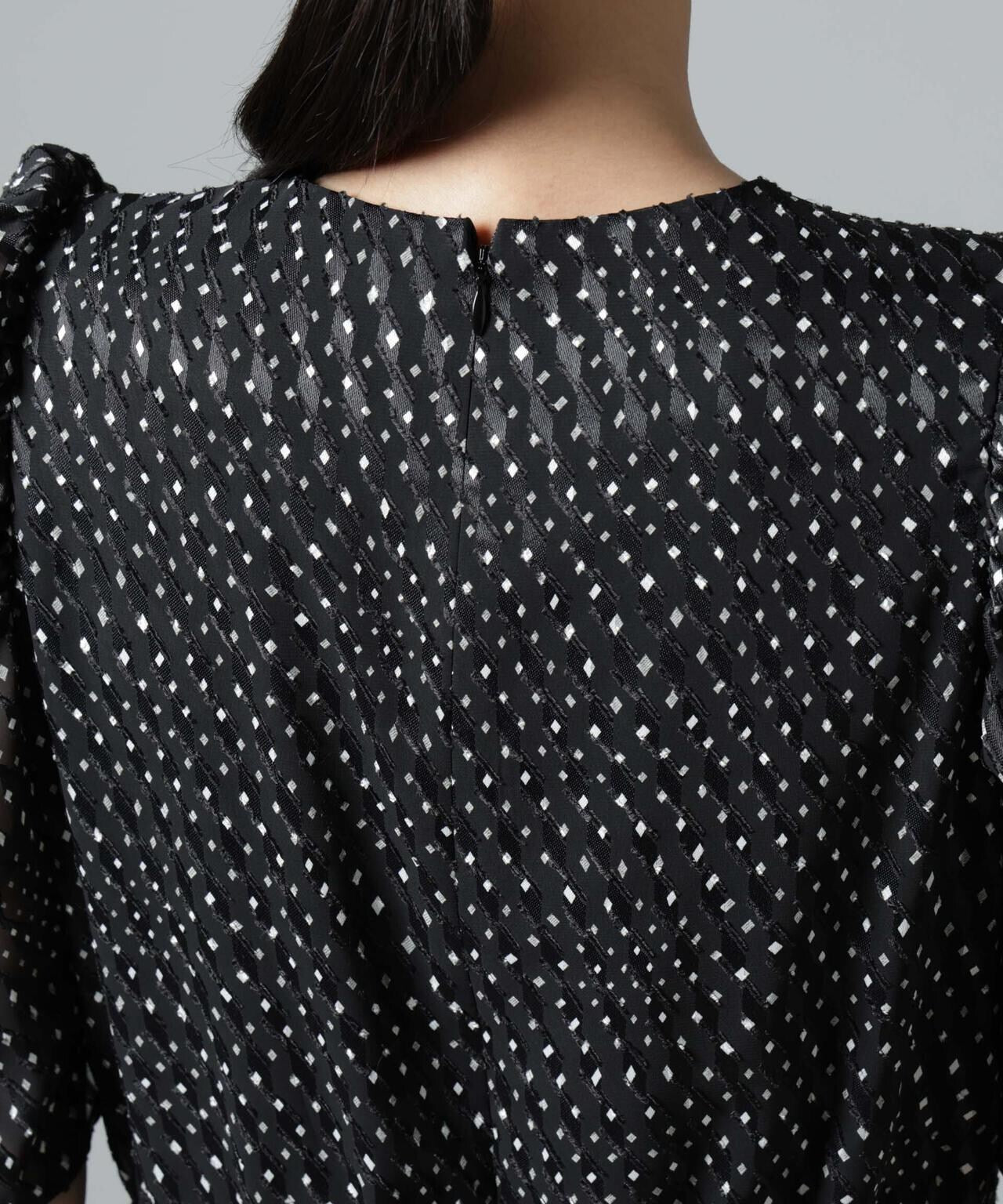 troisiemechaco / カットジャガード ワンピース