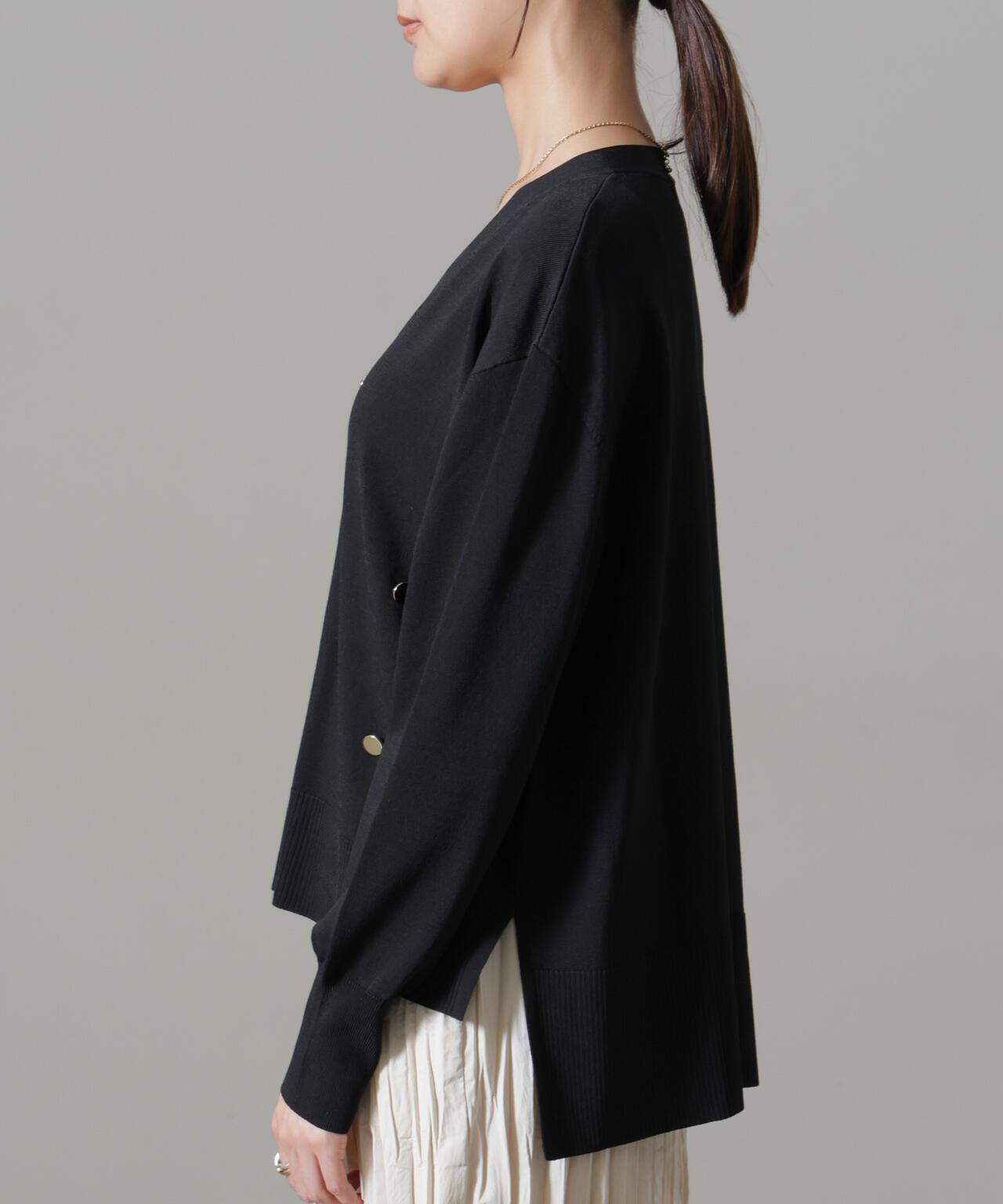カシュクール 2way カーディガン