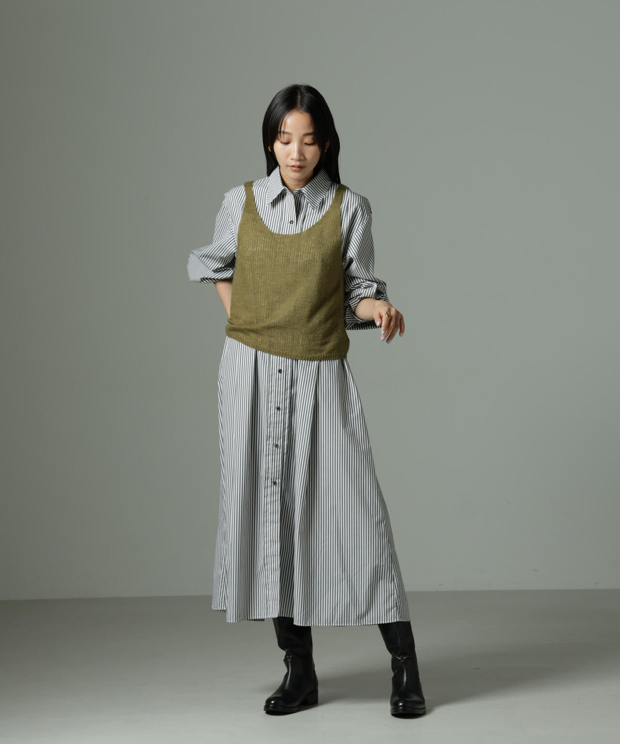 ビスチェ セット ニット