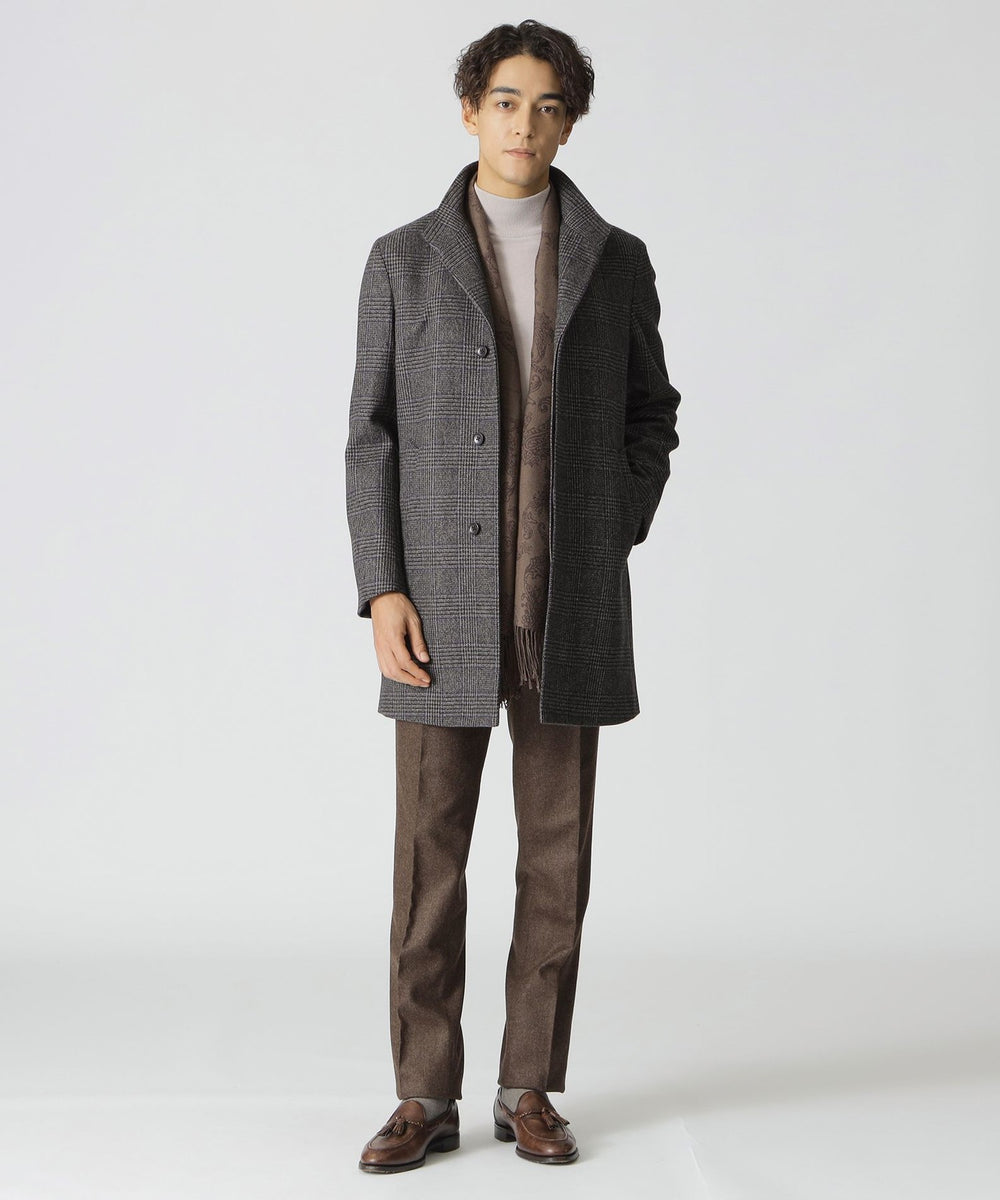 Nikkei magazine掲載】カシミヤ混スタンドカラーコート(コート)｜Paul