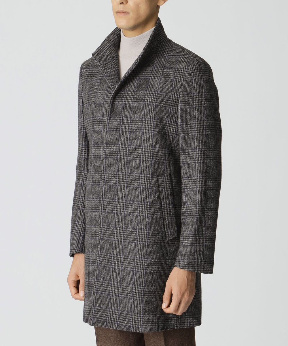 Nikkei magazine掲載】カシミヤ混スタンドカラーコート(コート)｜Paul