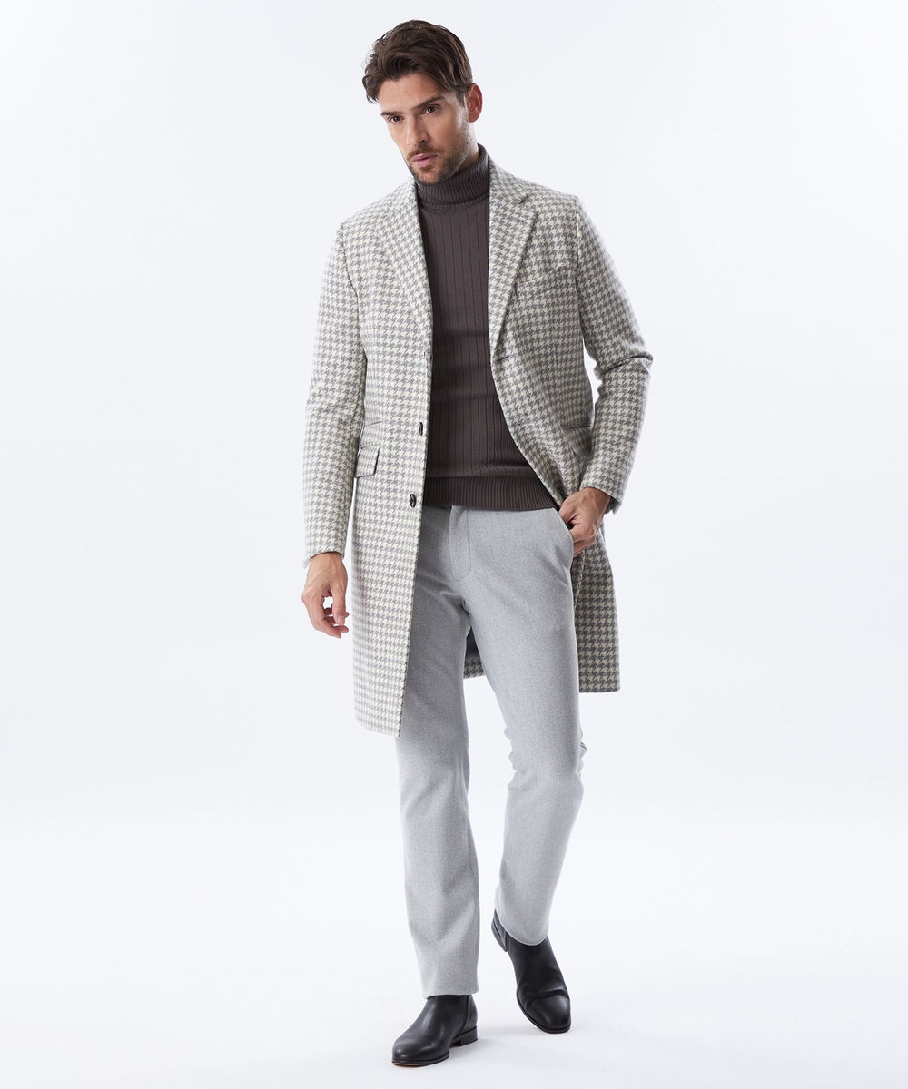 千鳥ジャカードチェスターコート(コート)｜EPOCA UOMO(エポカ ウォモ