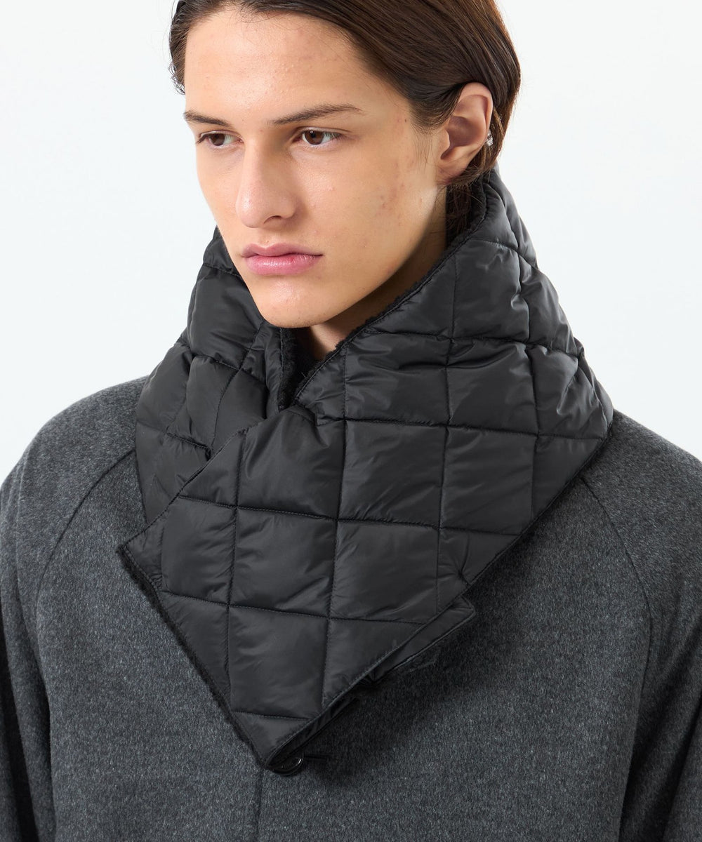 タフタ×ボア リバーシブルダウンマフラー with TAION(マフラー