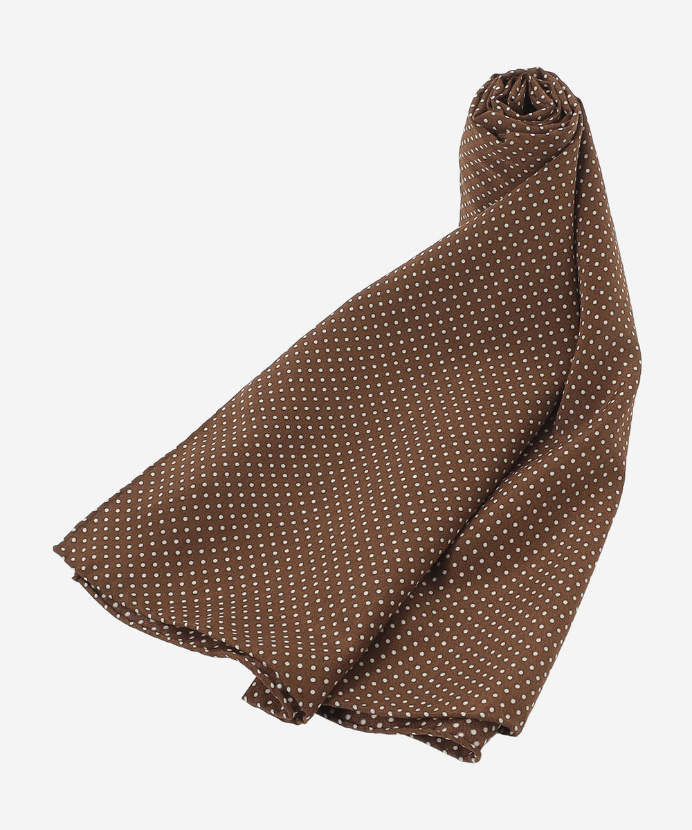 LEON掲載】ドット柄ストール(マフラー・ストール・スカーフ