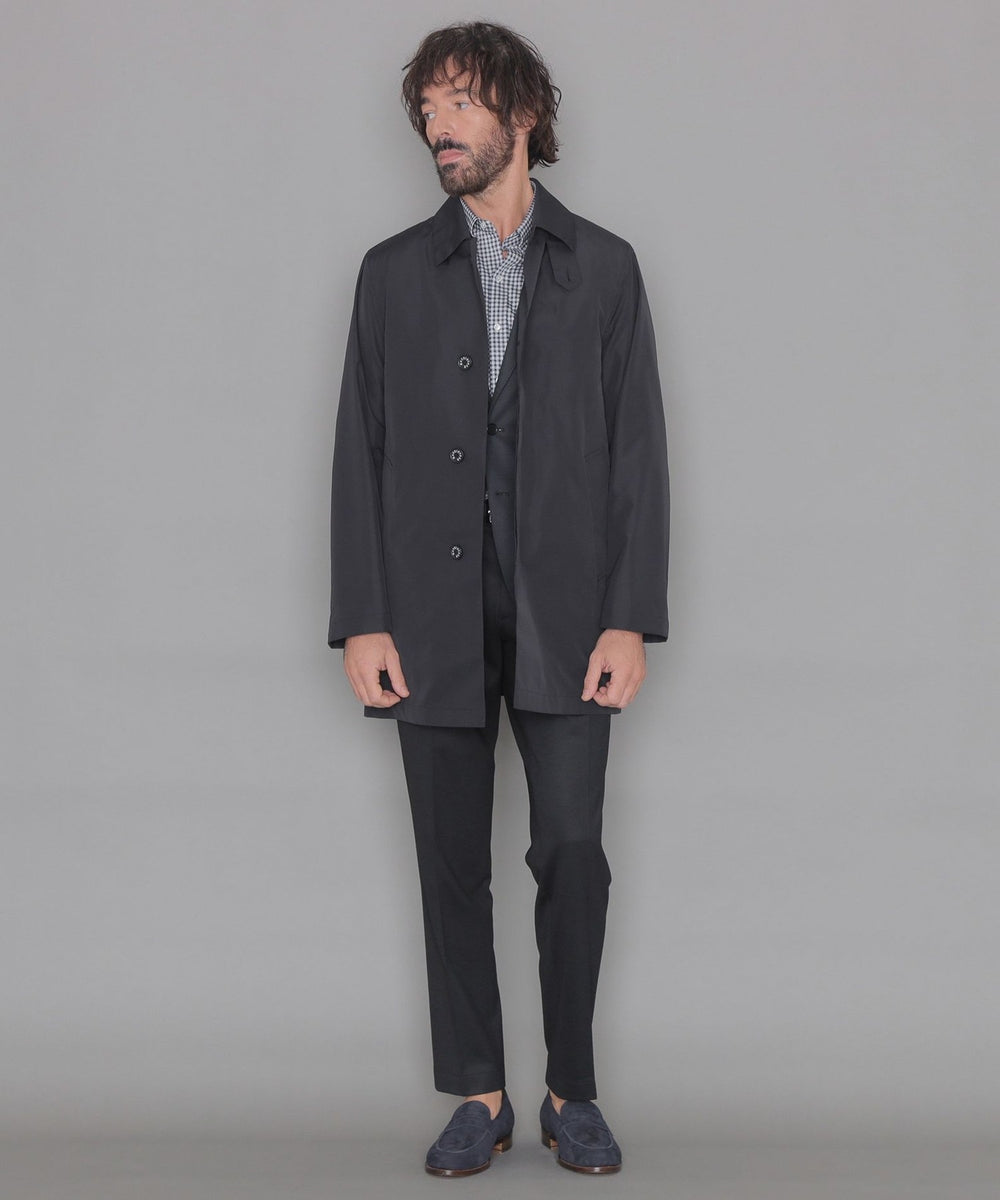 WEB・一部店舗限定】【DUNFORD SHORT】ステンカラーショートコート