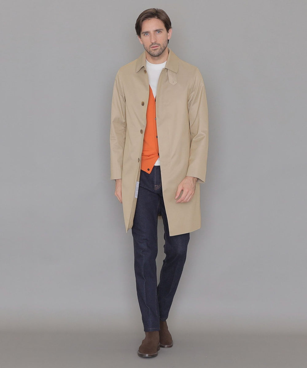 WEB・一部店舗限定】【DUNFORD】スビンコットンポリエステルギャバジン