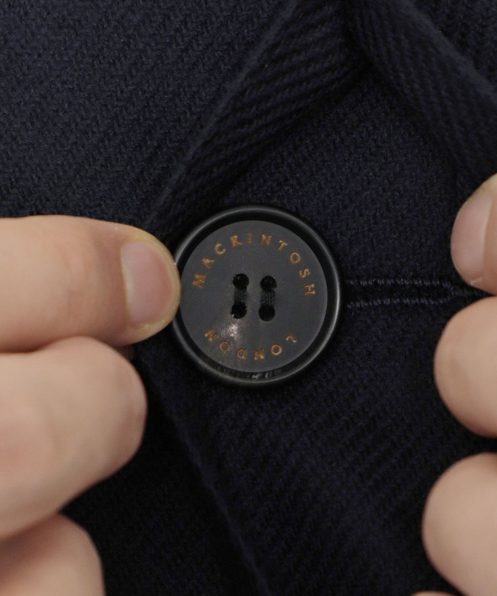 DUNFORD】【Loro Piana Fabric】ウールツイルステンカラーコート