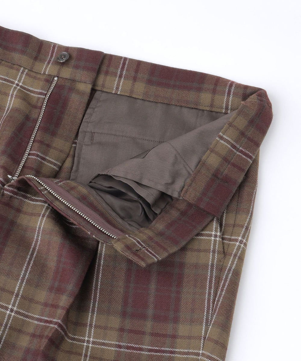 New Adjustable Fit】ウールチェックスラックス(パンツ)｜MACKINTOSH