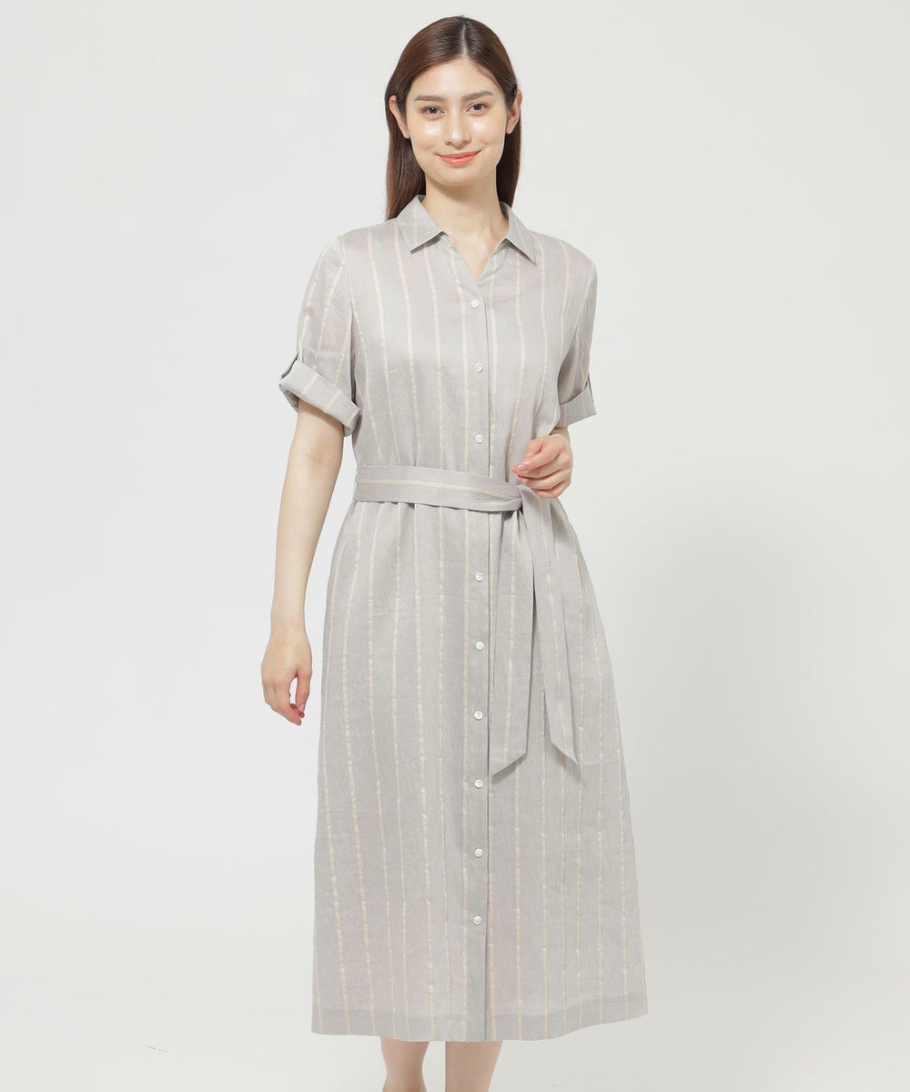 ウォッシャブル】シアードライ ワンピース(ワンピース)｜Paul Stuart