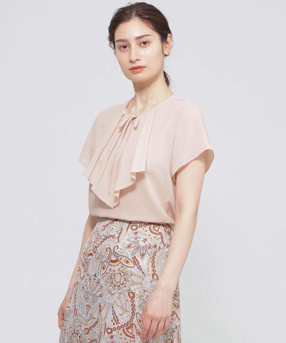 ウォッシャブル】トリアセコットン ブラウス(トップス)｜Paul Stuart