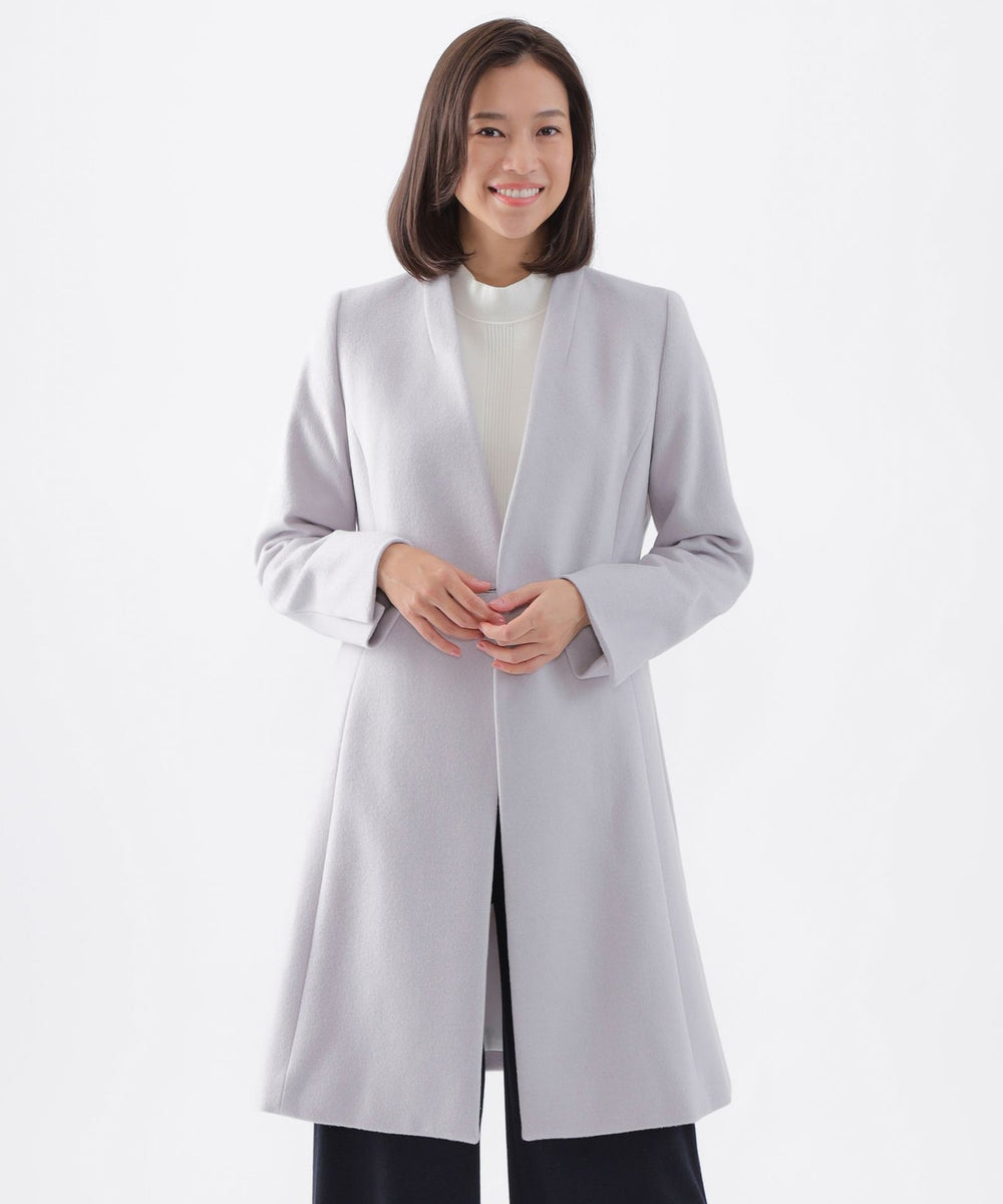 ウールカシミヤビーバーコート(コート)｜TRANS WORK(トランスワーク)の