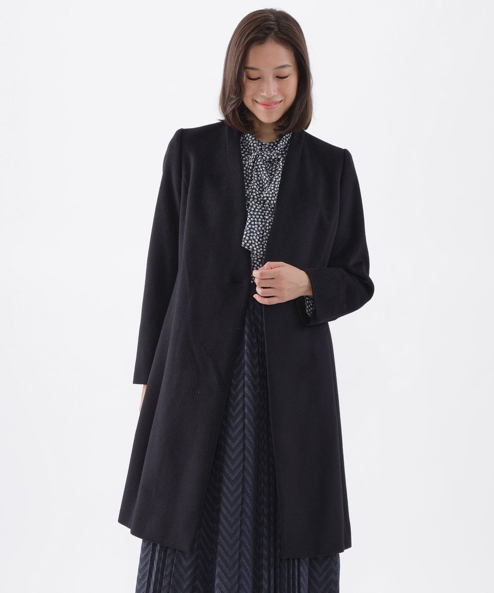 L】ウールカシミヤビーバーコート(コート)｜TRANS WORK(トランスワーク