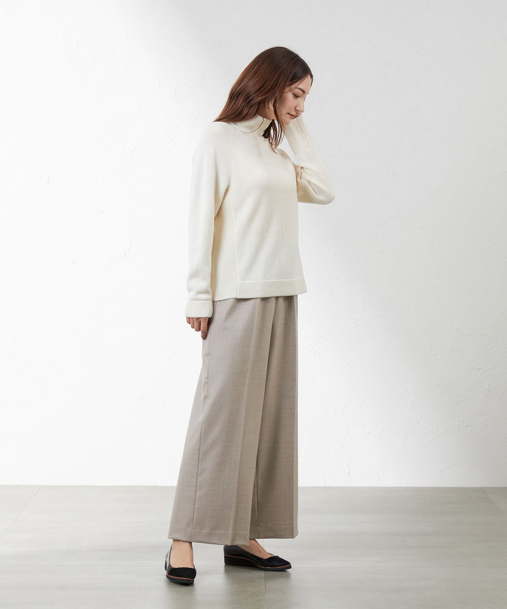 シルクミックスプルオーバーニット(トップス)｜AMACA(アマカ)の