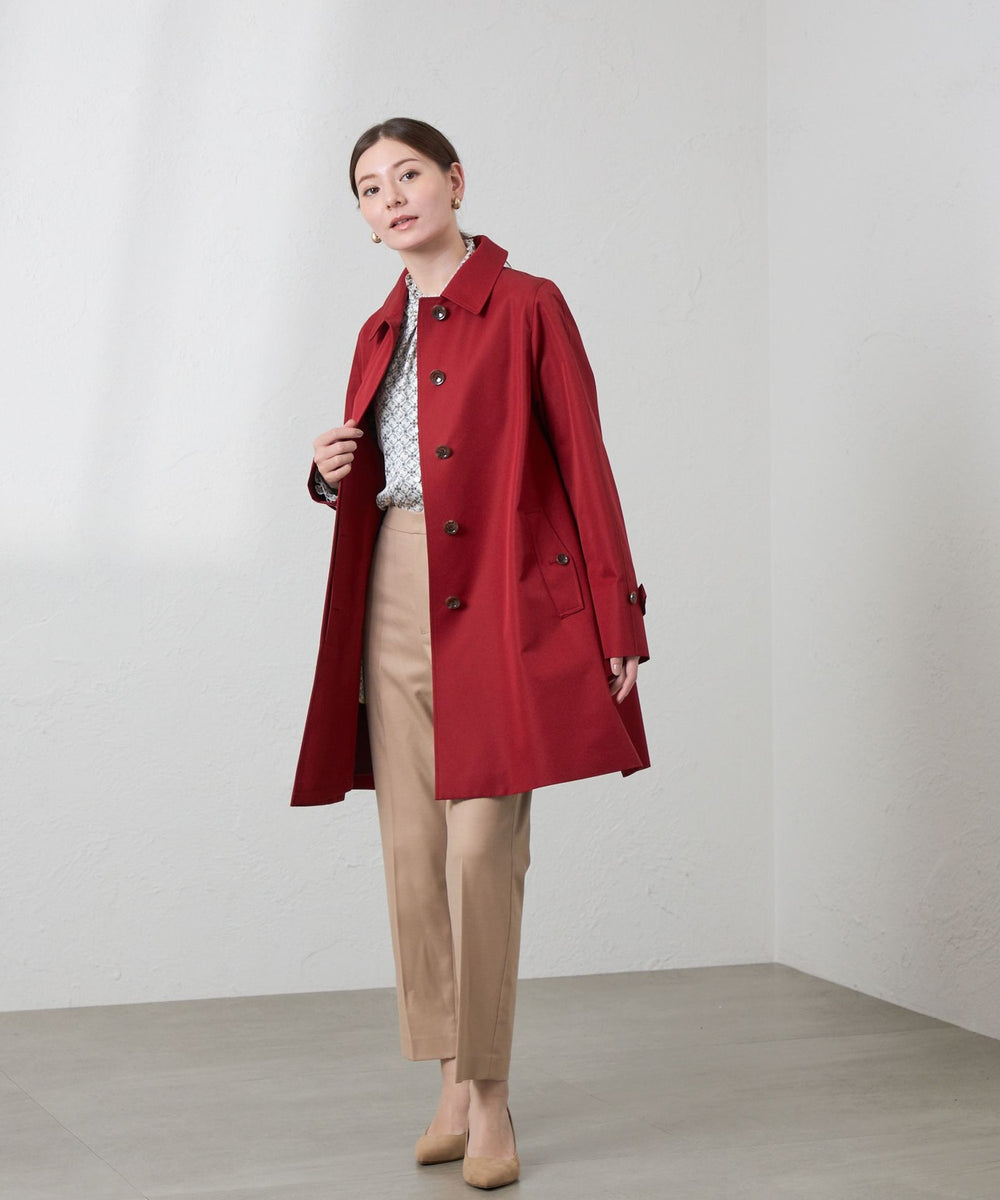 MAAYA DESIGN コート 赤 MAAYA DESIGN】リバーミドルコートをご紹介