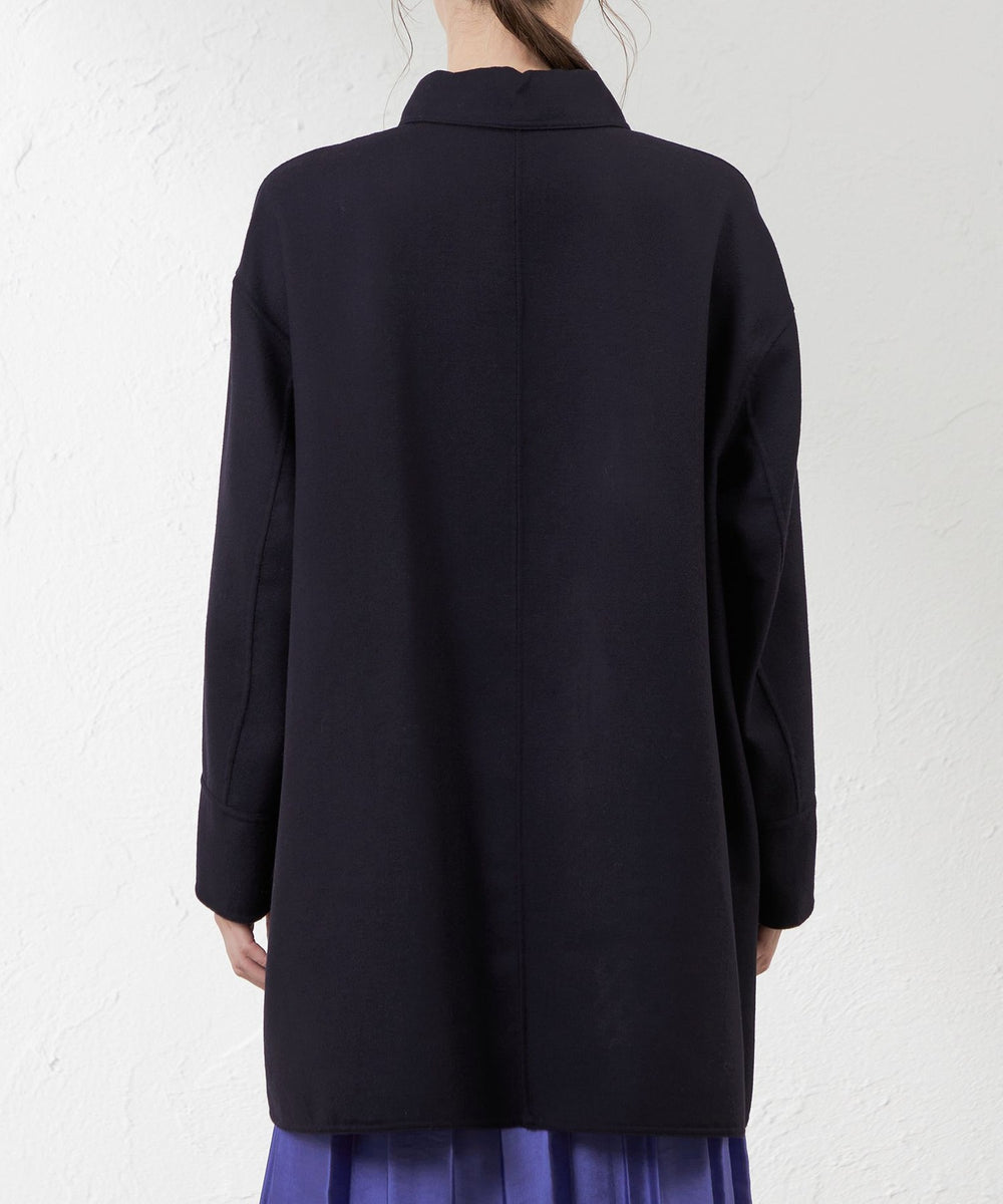WEB限定】【リバーシブル】ウールリバーステンカラーコート(コート