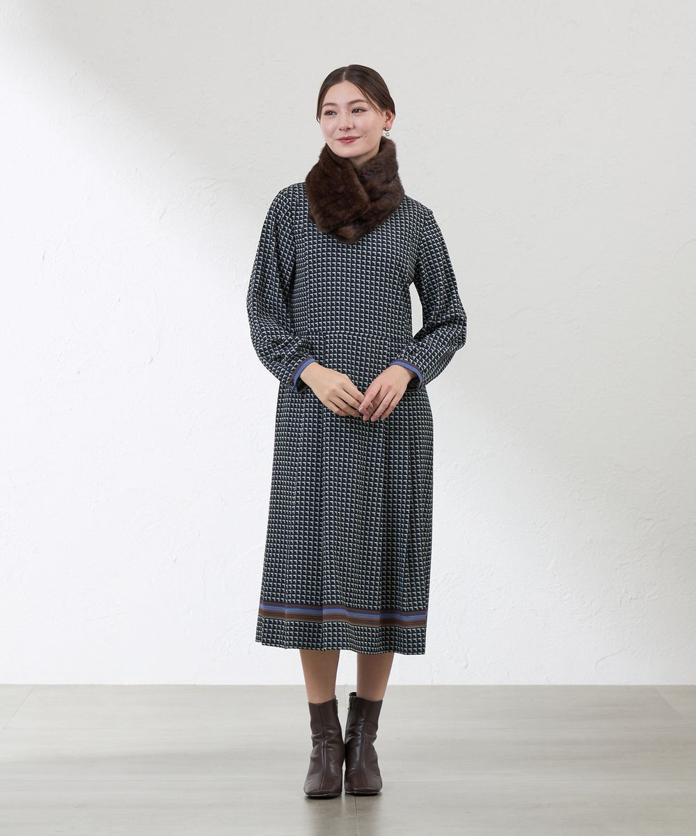 ホースプリントワンピース(ワンピース)｜AMACA(アマカ)のファッション