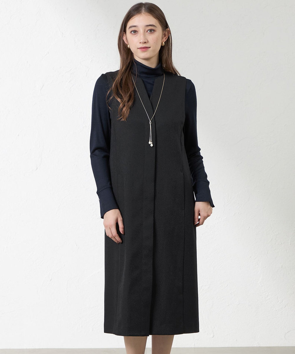 キーネックジャンパードレス(ワンピース)｜AMACA(アマカ)の