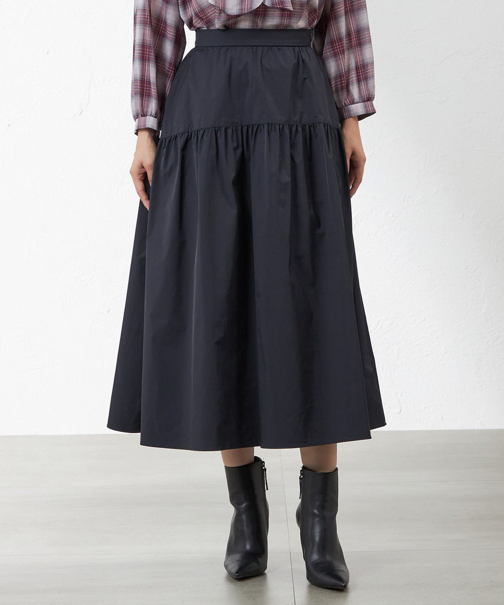 ストレッチタフタギャザースカート(スカート)｜AMACA(アマカ)の