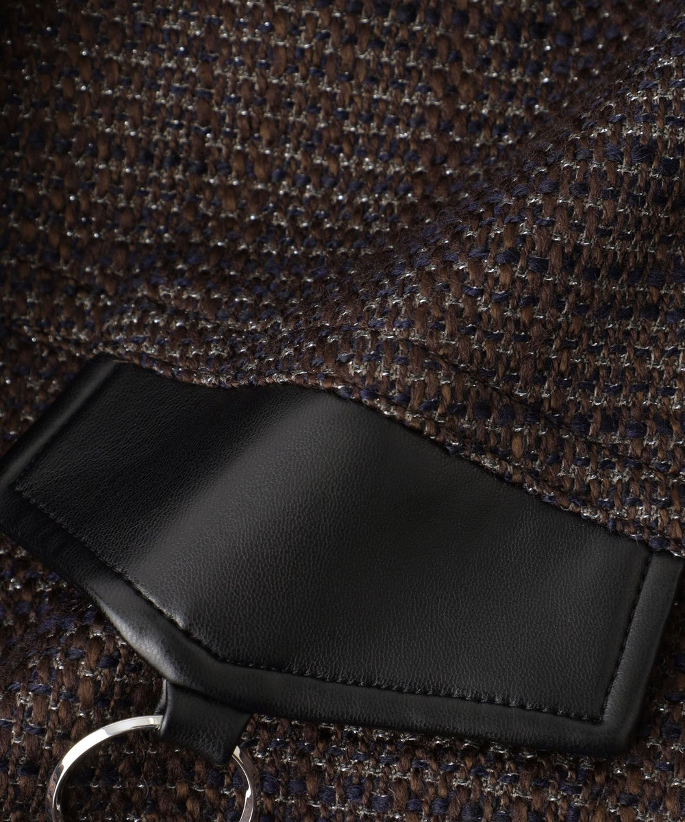 ツイードショートトレンチブルゾン(ブルゾン)｜LOVELESS(ラブレス)の