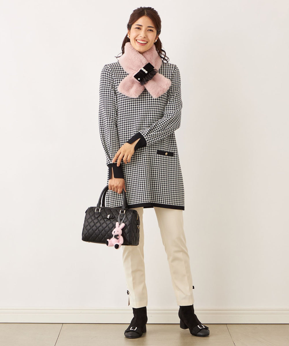 千鳥 ニットチュニック(トップス)｜TO BE CHIC(トゥー ビー シック)の