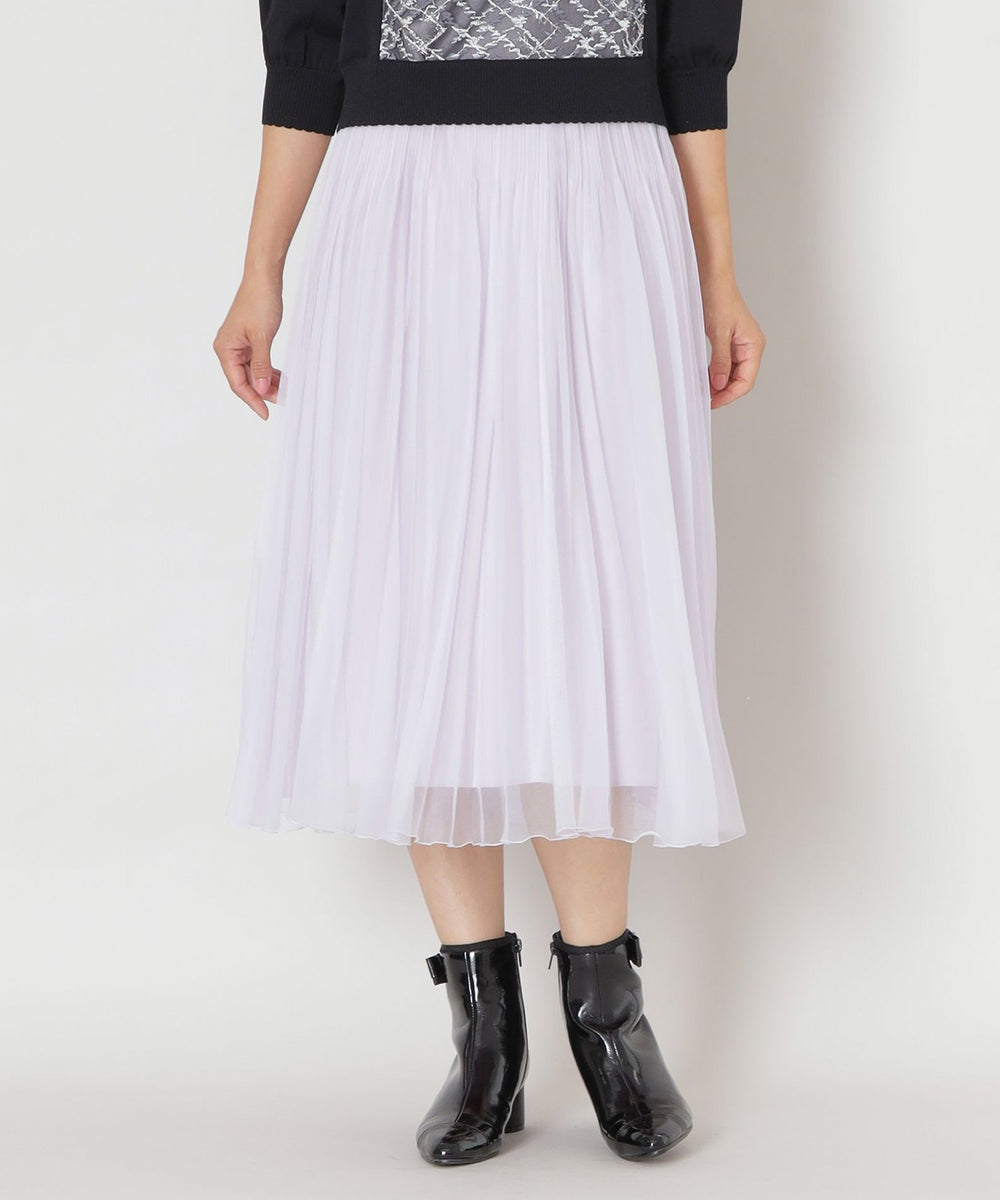 大人百花 掲載】オーガンジープリーツ スカート(スカート)｜TO BE CHIC