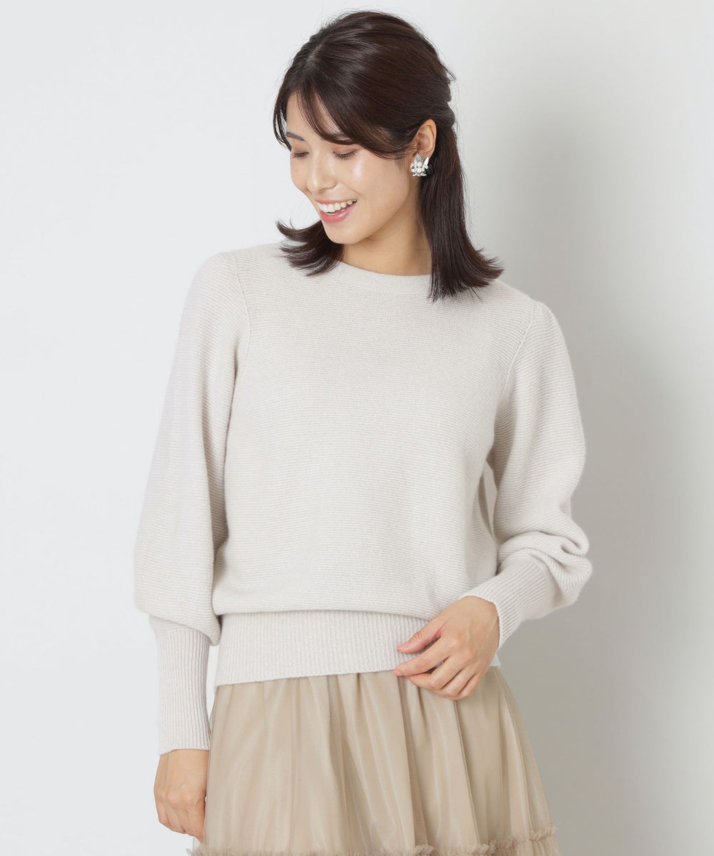 L】クーマラムミドルゲージ プルオーバーニット(トップス)｜TO BE CHIC