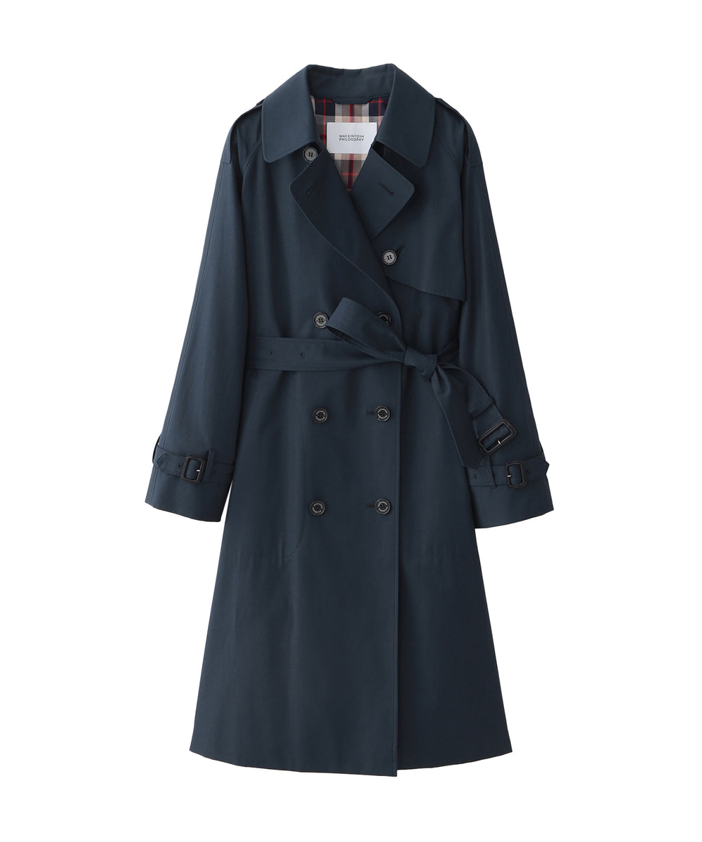 WELBURY TRENCH(ウェルベリートレンチ)】ライトギャバジン(コート