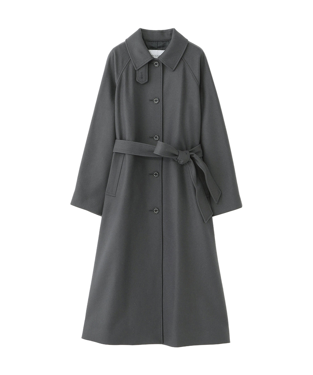 WEB&一部店舗限定】メルトンベルテッドコート(コート)｜MACKINTOSH