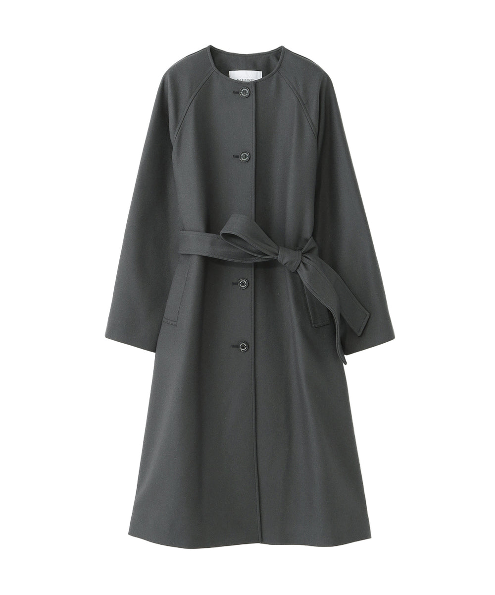 WEB&一部店舗限定】メルトンノーカラーコート(コート)｜MACKINTOSH