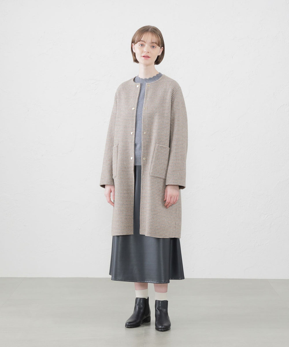 WEB限定】ノーカラーリバーシブルコート(コート)｜MACKINTOSH