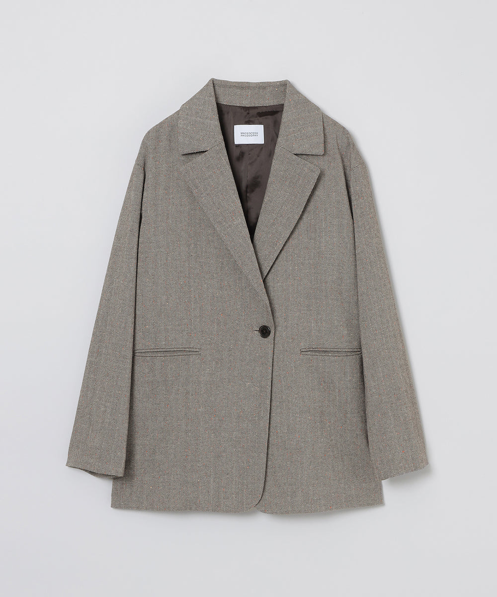 Tifty(ティフティ)】シングルジャケットコート(ジャケット