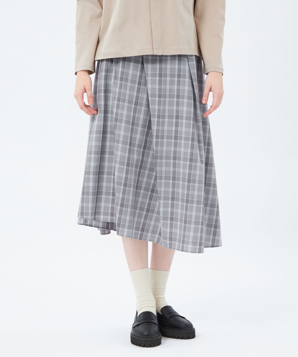 ランダムタックフレアチェックスカート(スカート)｜MACKINTOSH