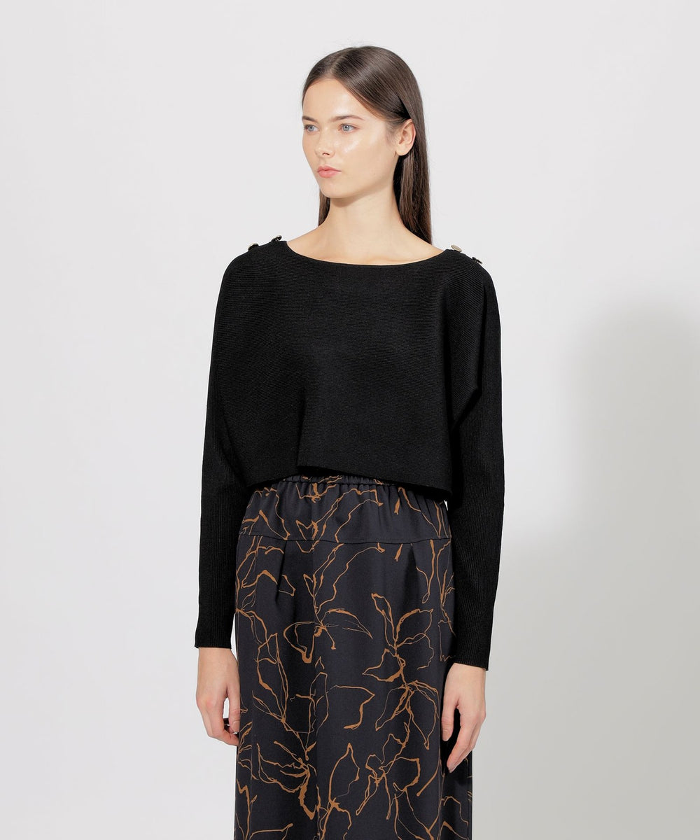 レイヤードリブニットプルオーバー(トップス)｜EPOCA(エポカ)の