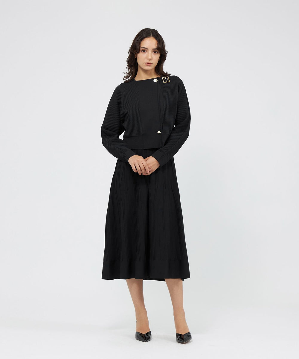 ドライポリエステル ニットカーディガン(トップス)｜EPOCA(エポカ)の