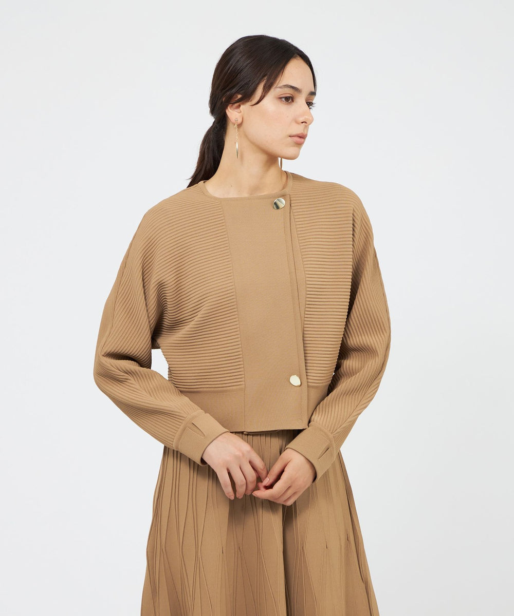 ドライポリエステル ニットカーディガン(トップス)｜EPOCA(エポカ)の