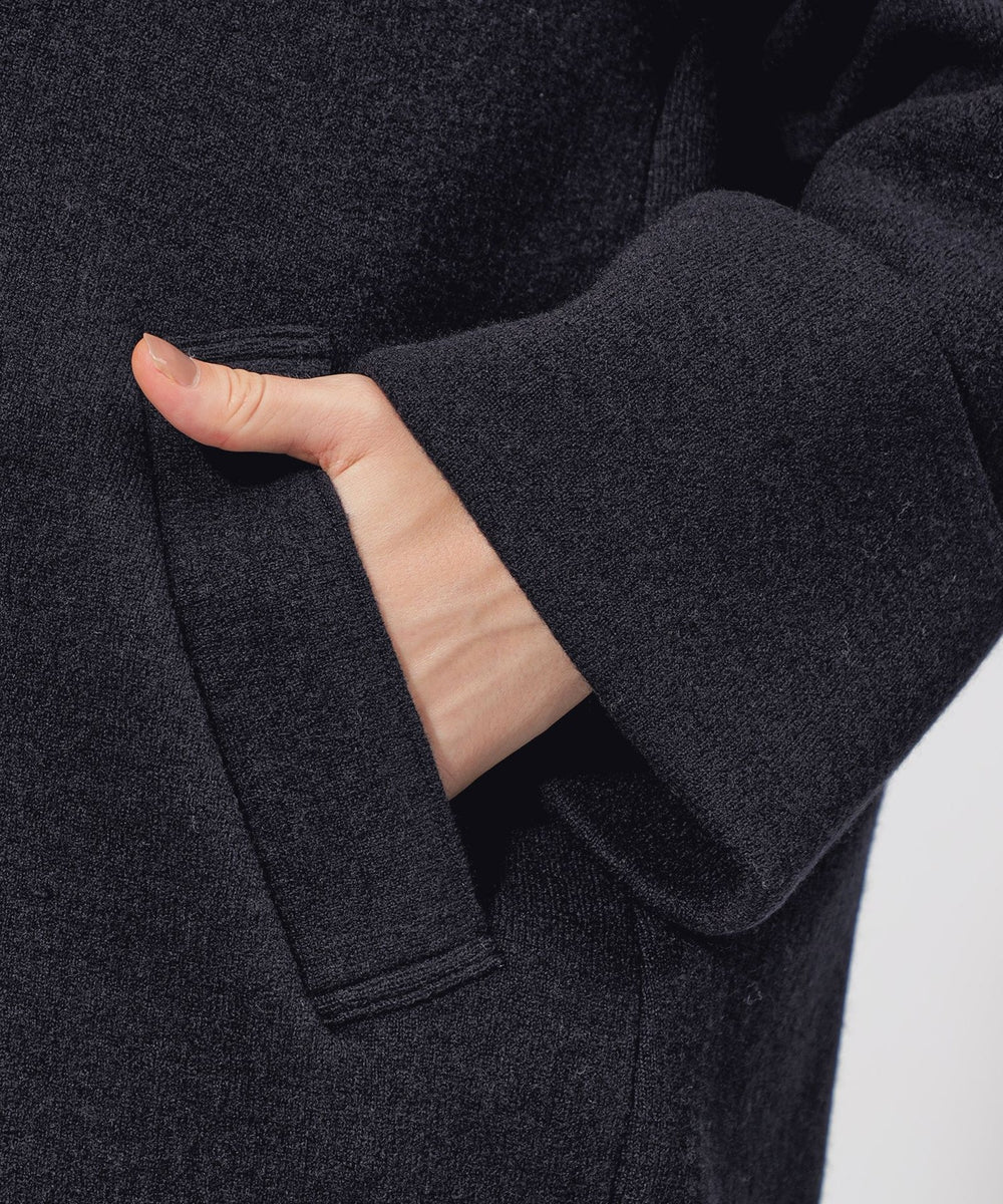 フーデッドコクーン ニットコート(コート)｜EPOCA(エポカ)の