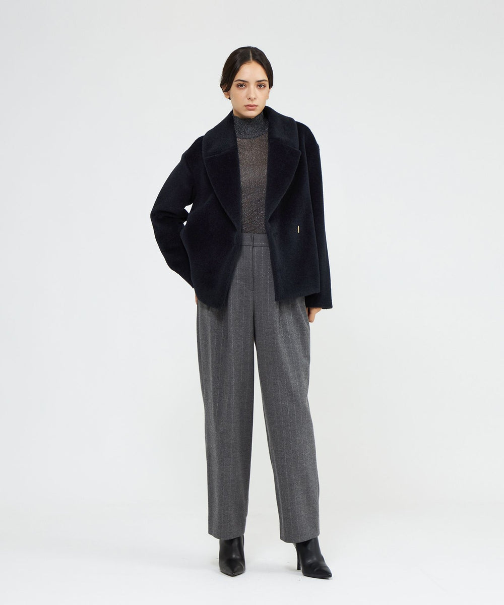 アルパカシャギー ショートコート(コート)｜EPOCA(エポカ)の